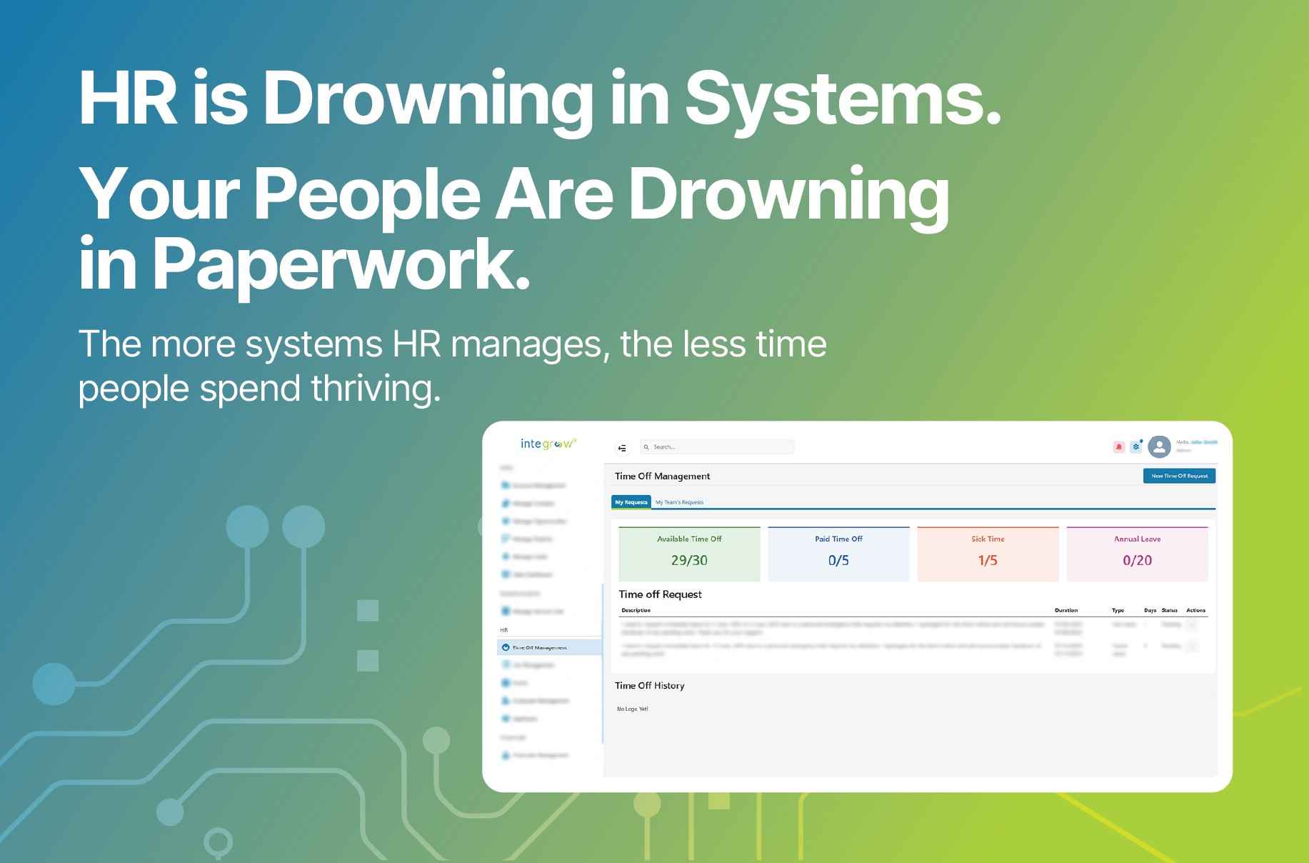 HR is Drowning in Systems. Your People Are Drowning in Paperwork.
